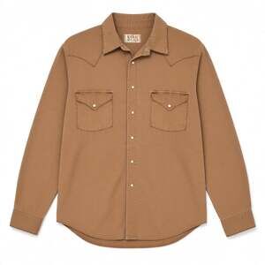Ryan Michael Mens Silk Blend Western Pearl Snap Button Down Shirt Size Large